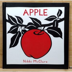 Apple Nikki McClure Childrens Hardcover Book Abrams Appleseed 2012 Paper Cut Art